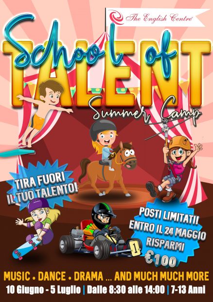 SCHOOL OF TALENT SUMMER CAMP
