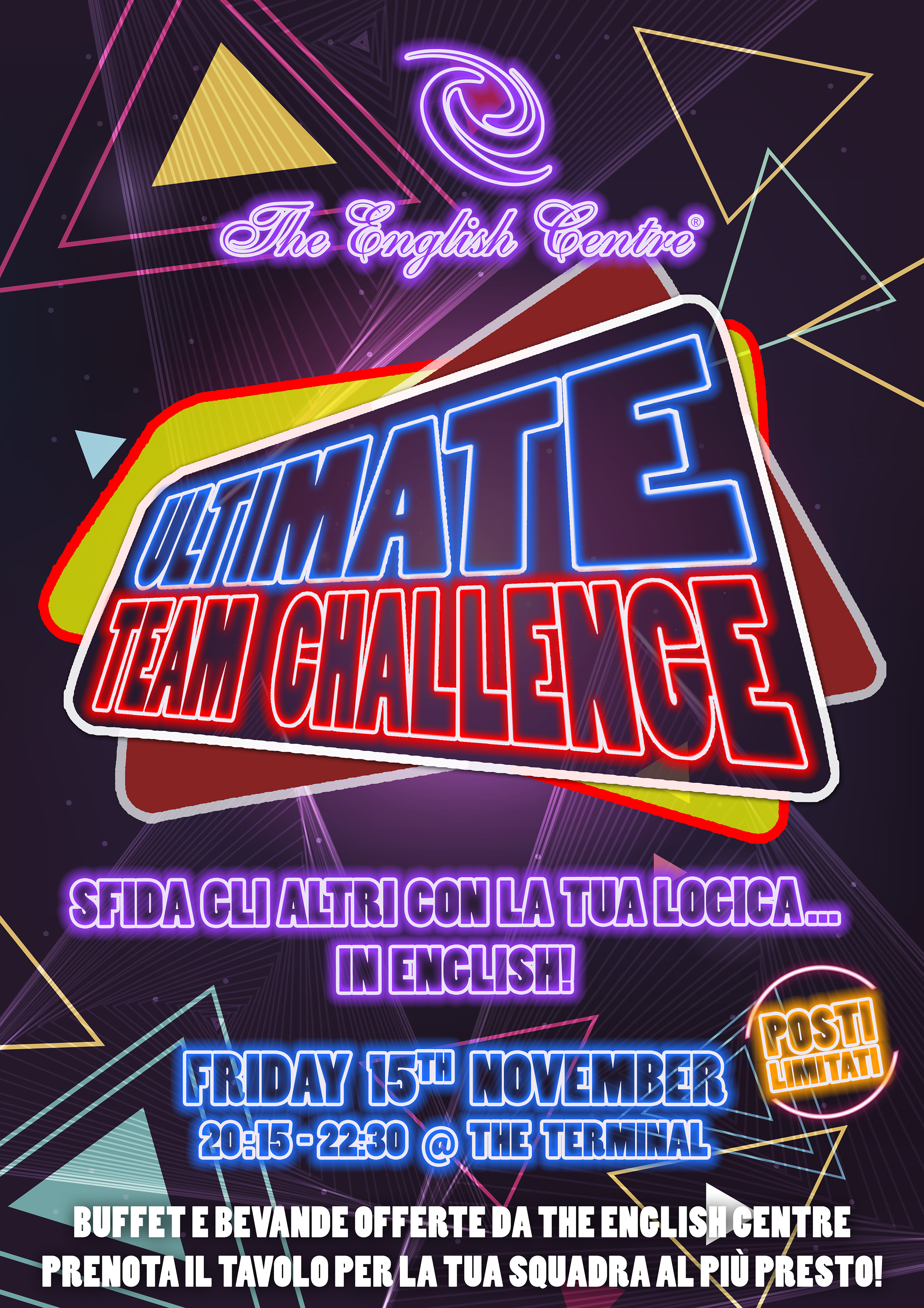 Team Challenge – Evento per studenti adulti TUTTI I LIVELLI!